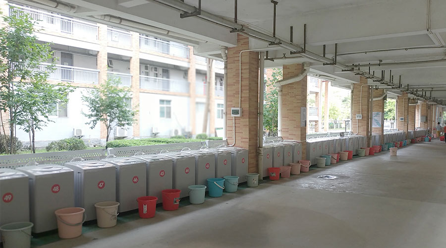 好評(píng)度高！江門(mén)一中學(xué)校又雙叒續(xù)單金環(huán)電器共享洗衣機(jī)