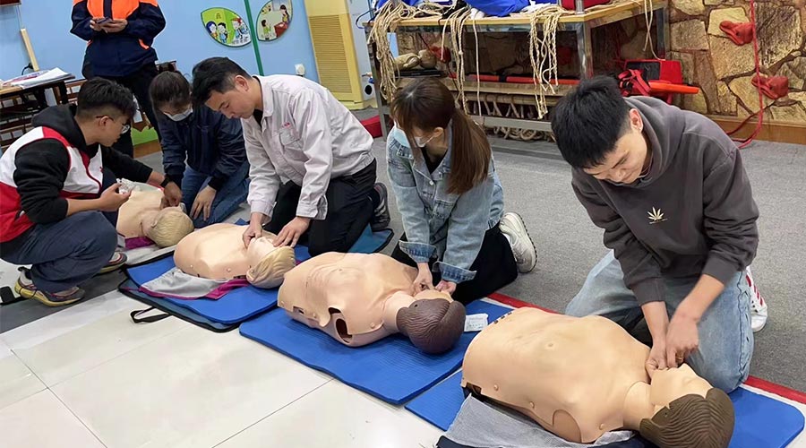 提升自救互救能力！金環(huán)電器開展初級救護員培訓學習