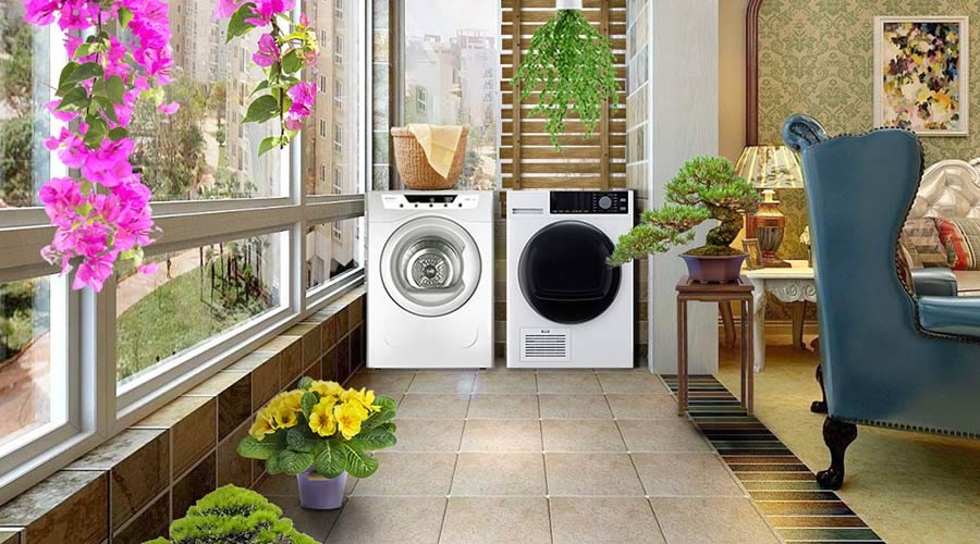 家居陽臺晾曬衣物不干怎么辦，衣物烘干機來解決！