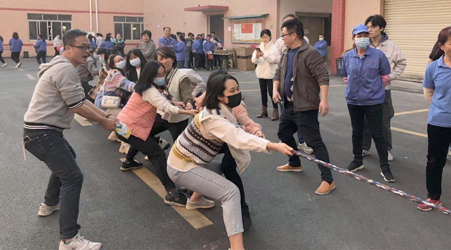 凝心聚力 辭舊迎新！金環(huán)電器開展跨年文娛活動