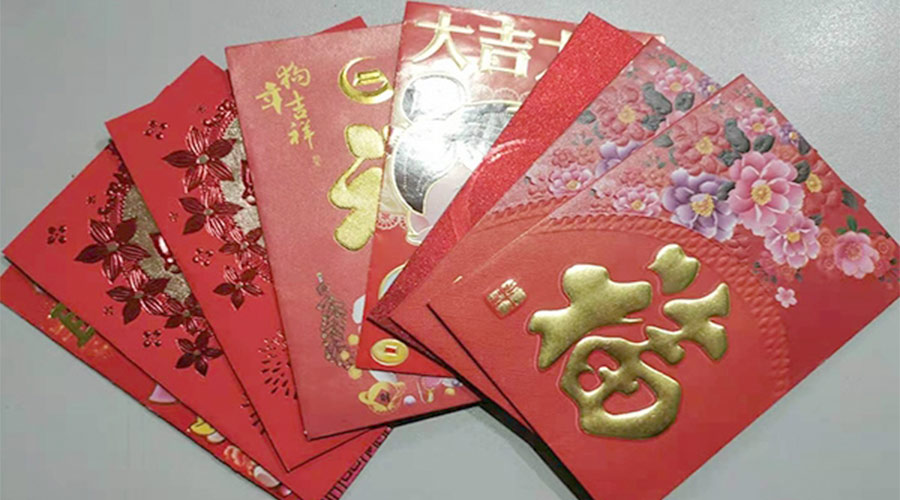 開工好彩頭！金環(huán)電器銷售部為員工派發(fā)開工紅包！