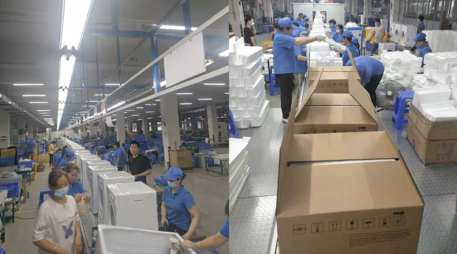 效率保證！金環(huán)電器高效完成英國Argos客戶衣物烘干機生產(chǎn)