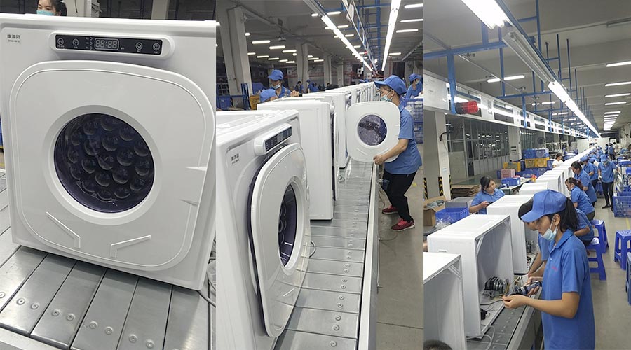 質量與速度并存！某電商平臺客戶稱贊金環(huán)電器代工衣物烘干機實力