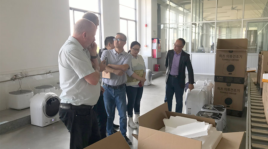 搶訂單 拼合同！金環(huán)電器積極推進(jìn)滾筒衣服烘干機(jī)訂單增長(zhǎng)